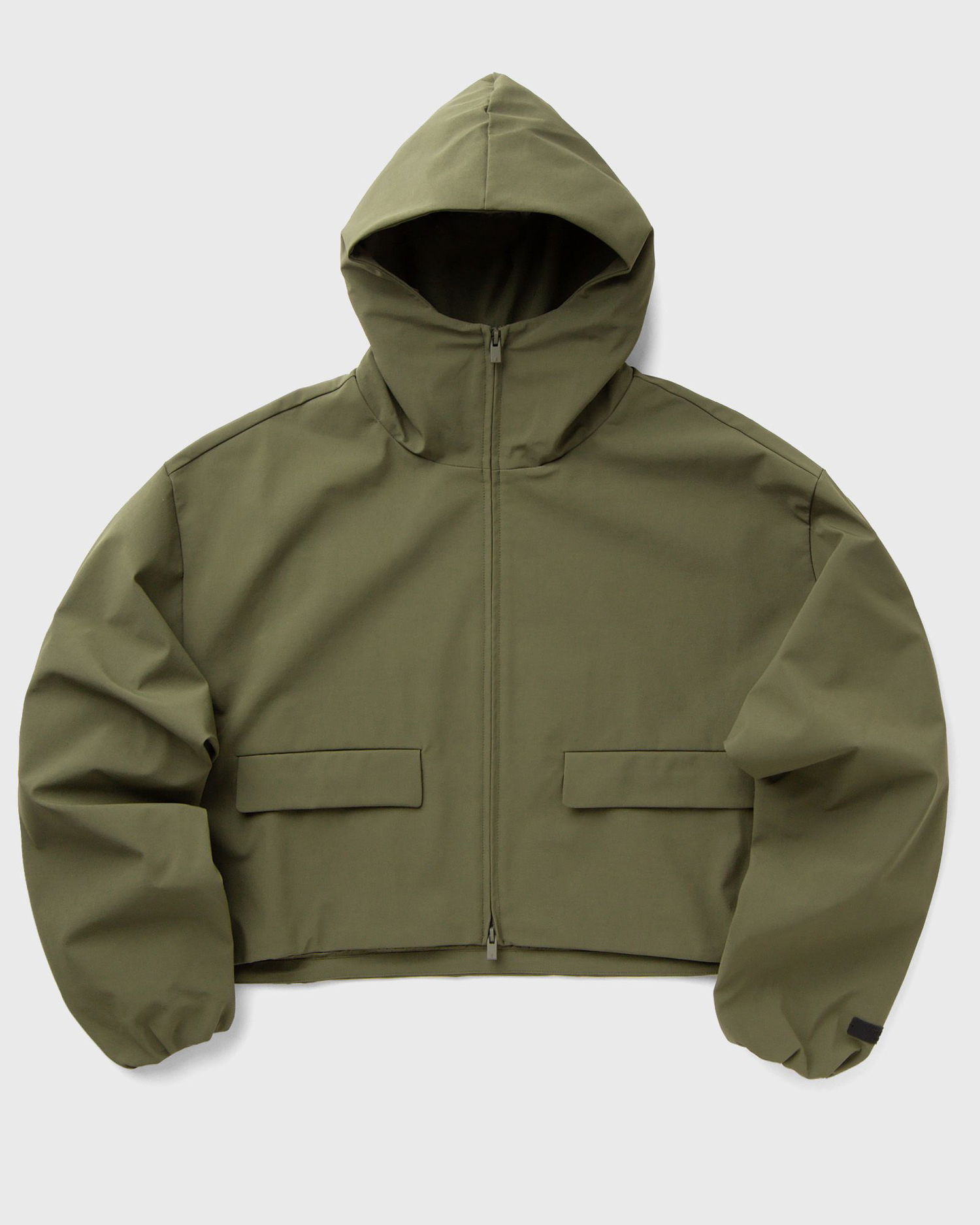 Ветровка Fear of God Essentials Bonded Nylon Hooded Anorak Windbreaker Зелено | 202BT245275FW-076, 0