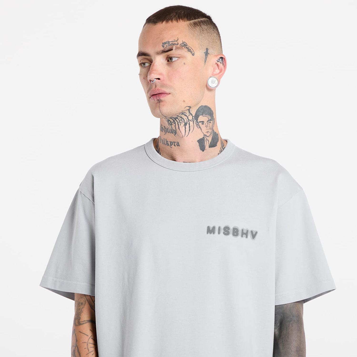 Тениска MISBHV MISBHV Community T-Shirt Сиво | 251M126, 1
