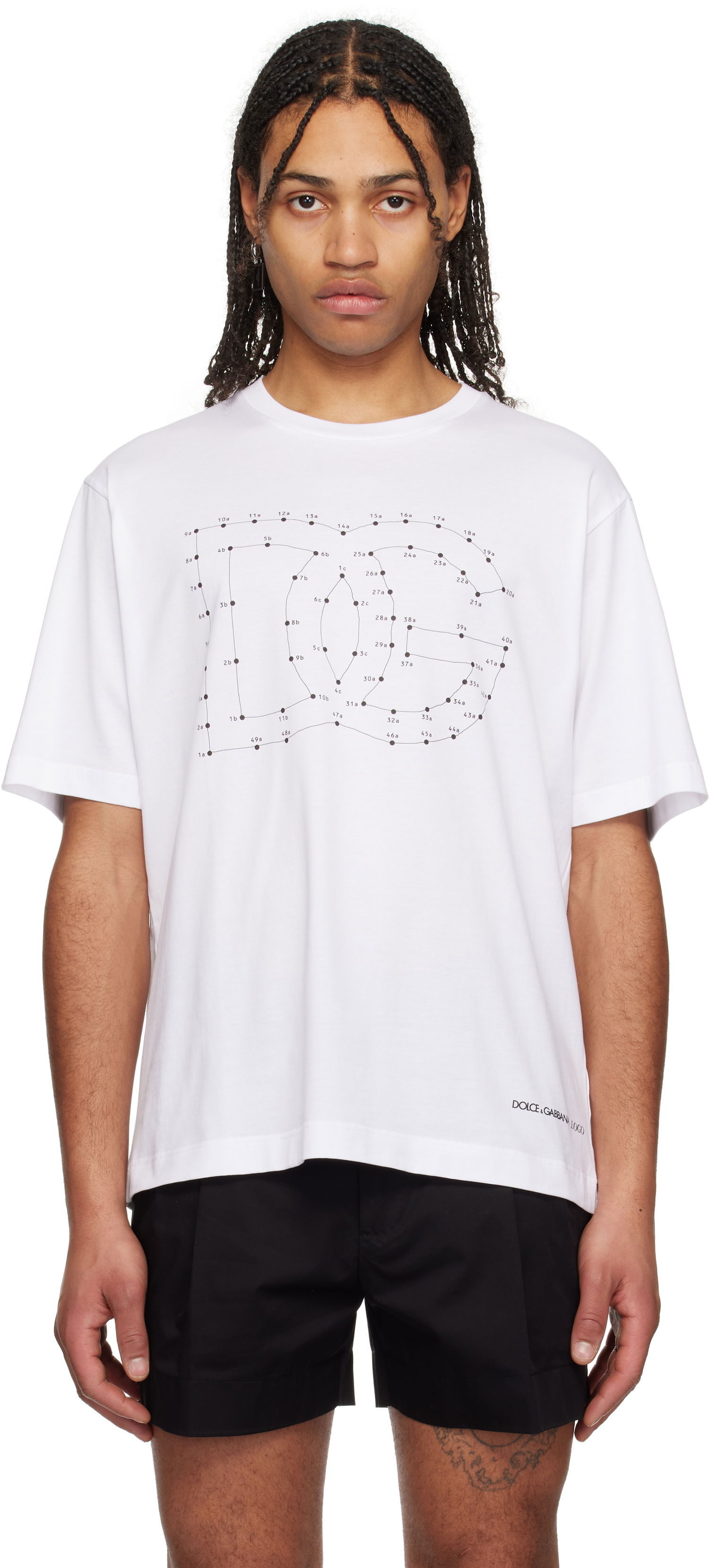 Тениска Dolce & Gabbana Dolce&Gabbana 'Italian Holiday' Graphic Print T-Shirt Бяло | G8PN9TG7O4N, 0