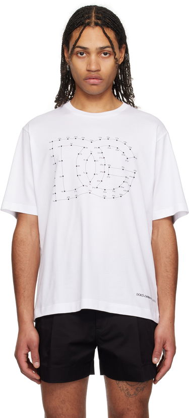 Тениска Dolce & Gabbana Dolce&Gabbana 'Italian Holiday' Graphic Print T-Shirt Бяло | G8PN9TG7O4N, 0