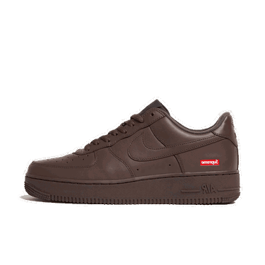 Кецове и обувки Nike Supreme x Air Force 1 Low "Baroque Brown" Кафяво | CU9225-200, 0