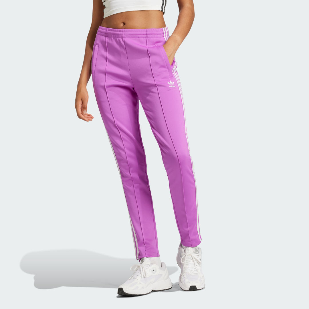 Спортни панталони adidas Performance Adicolor SST Track Pants Лилаво | IY2183, 0