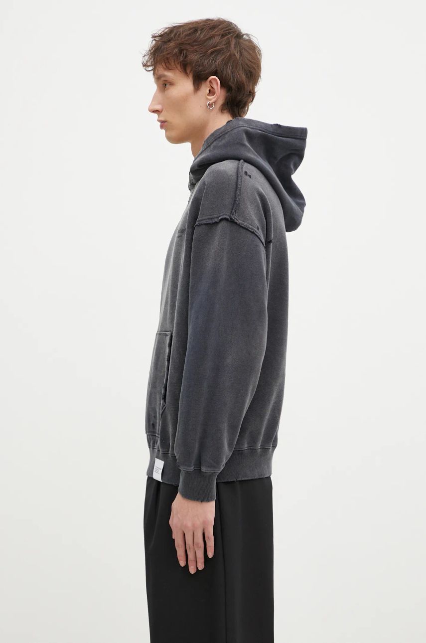 Суитчър Neighborhood NEIGHBORHOOD Distressed Hoodie Сиво | 242OKNH.CSM02, 1