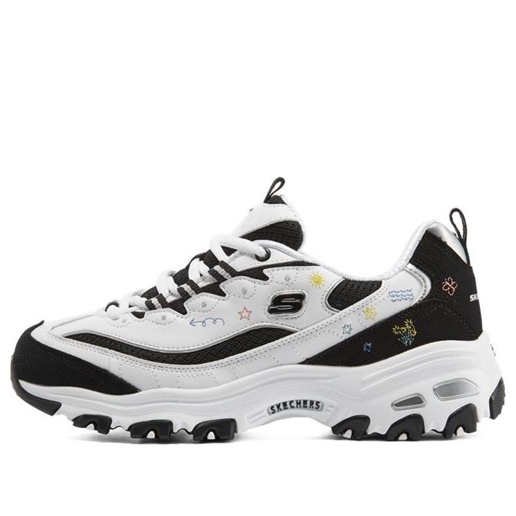 Кецове и обувки Skechers D'Lites 1.0 Бяло | 896155-WBK