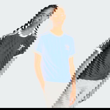 Тениска adidas Performance 3-Stripes Синьо | IR7466, 3