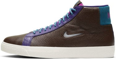 Кецове и обувки Nike SB Zoom Blazer Mid Premium Кафяво | CU5283-201, 0