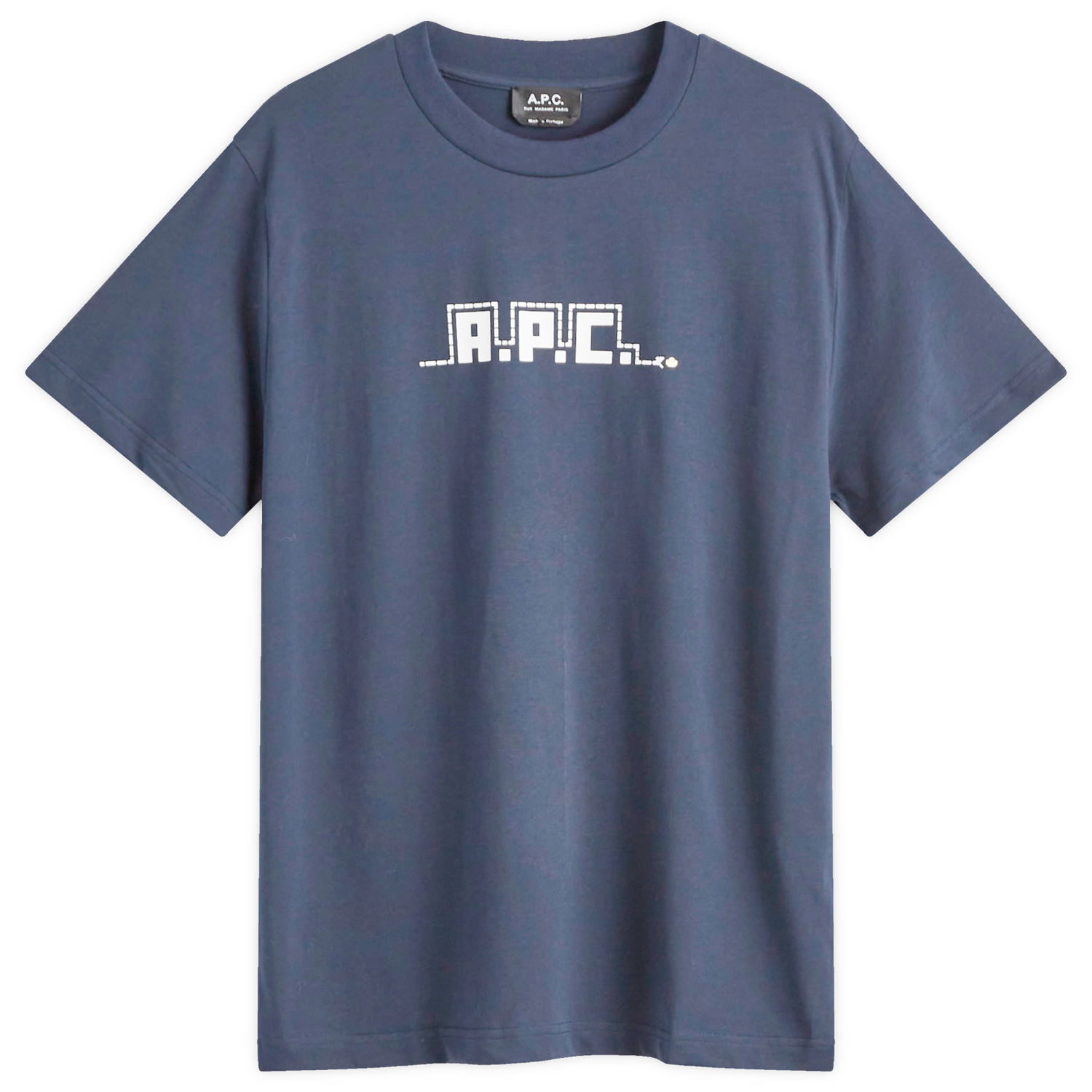 Тениска A.P.C. Lunar New Year Snake Graphic T-Shirt Синьо | COHBW-M26502-IAK, 0