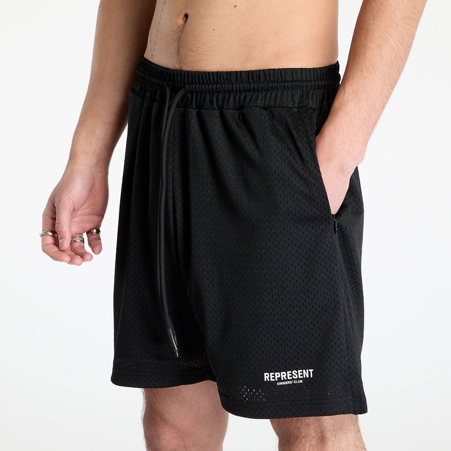 Къси панталони Represent Clo Represent Owners Club Mesh Shorts Черно | OCM71235-001, 1
