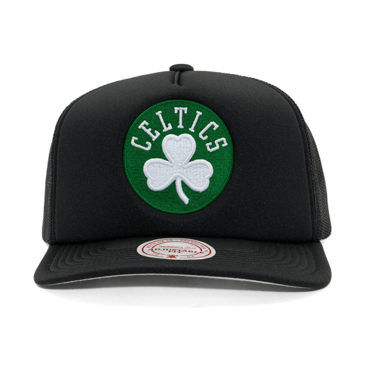 Шапка с козирка Mitchell & Ness Mitchell & Ness Hidden Trucker Hat Boston Celtics Черно | HT11408-BCEBLCK, 1