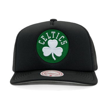Шапка с козирка Mitchell & Ness Mitchell & Ness Hidden Trucker Hat Boston Celtics Черно | HT11408-BCEBLCK, 1