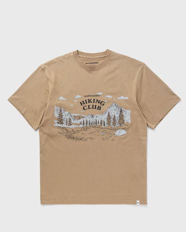Тениска and wander Hiking Club Graphic T-Shirt Бежово | 5745164053-054, 0