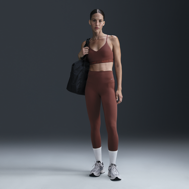 Клинове Nike Nike Zenvy 7/8 High-Waisted Gentle Support Leggings Кафяво | DQ6015-218, 1