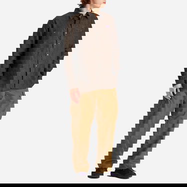 Риза Needles Needles Linen Chambray Work Shirt, Large Кафяво | QV291-C, 4