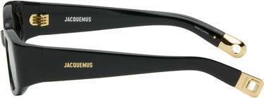 Слънчеви очила Jacquemus 'Les Lunettes Ovalo' Sunglasses Черно | JAC4C1SUN, 4