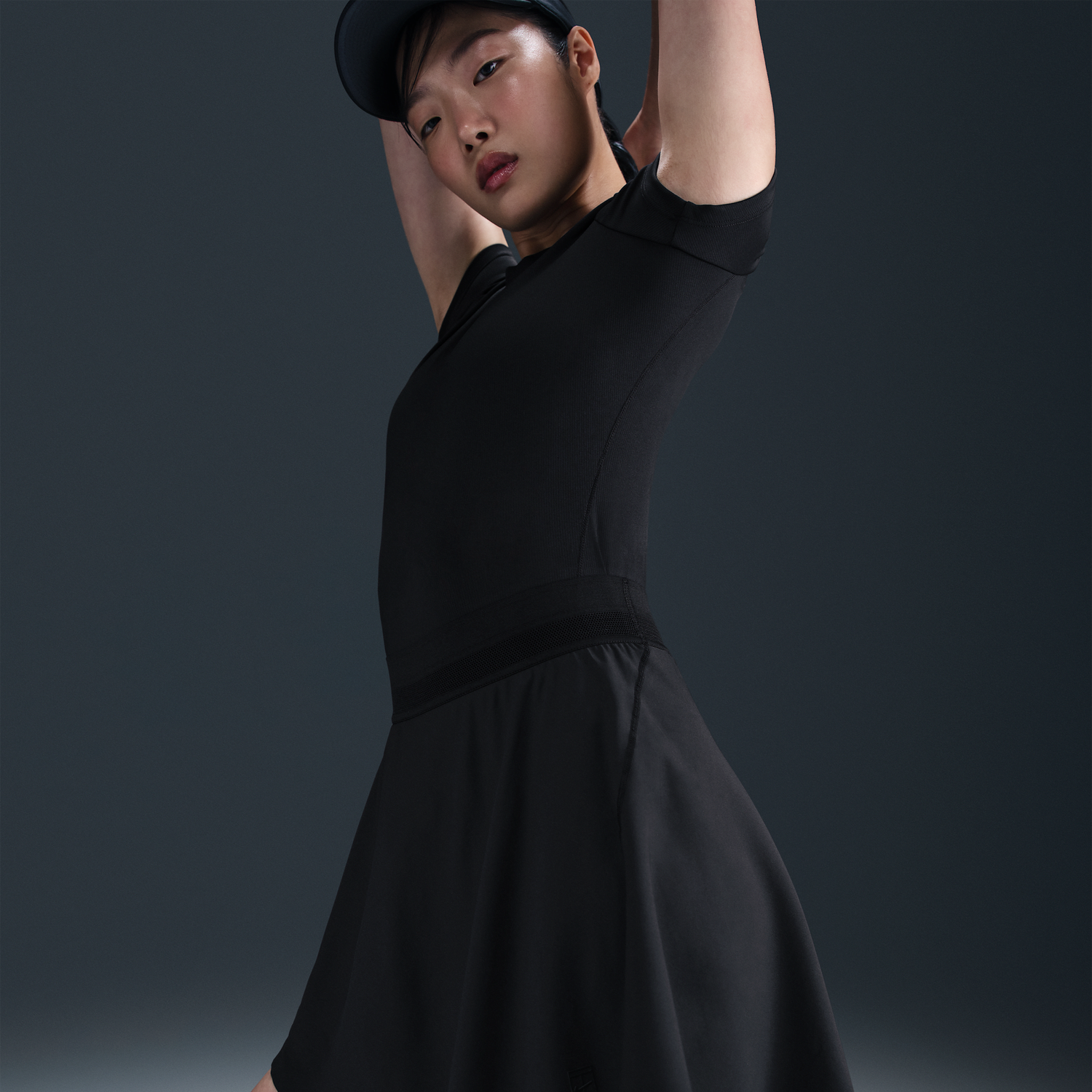 Пола Nike NikeCourt Ace Advantage Dri-FIT Tennis Skirt Черно | FZ6726-010, 1