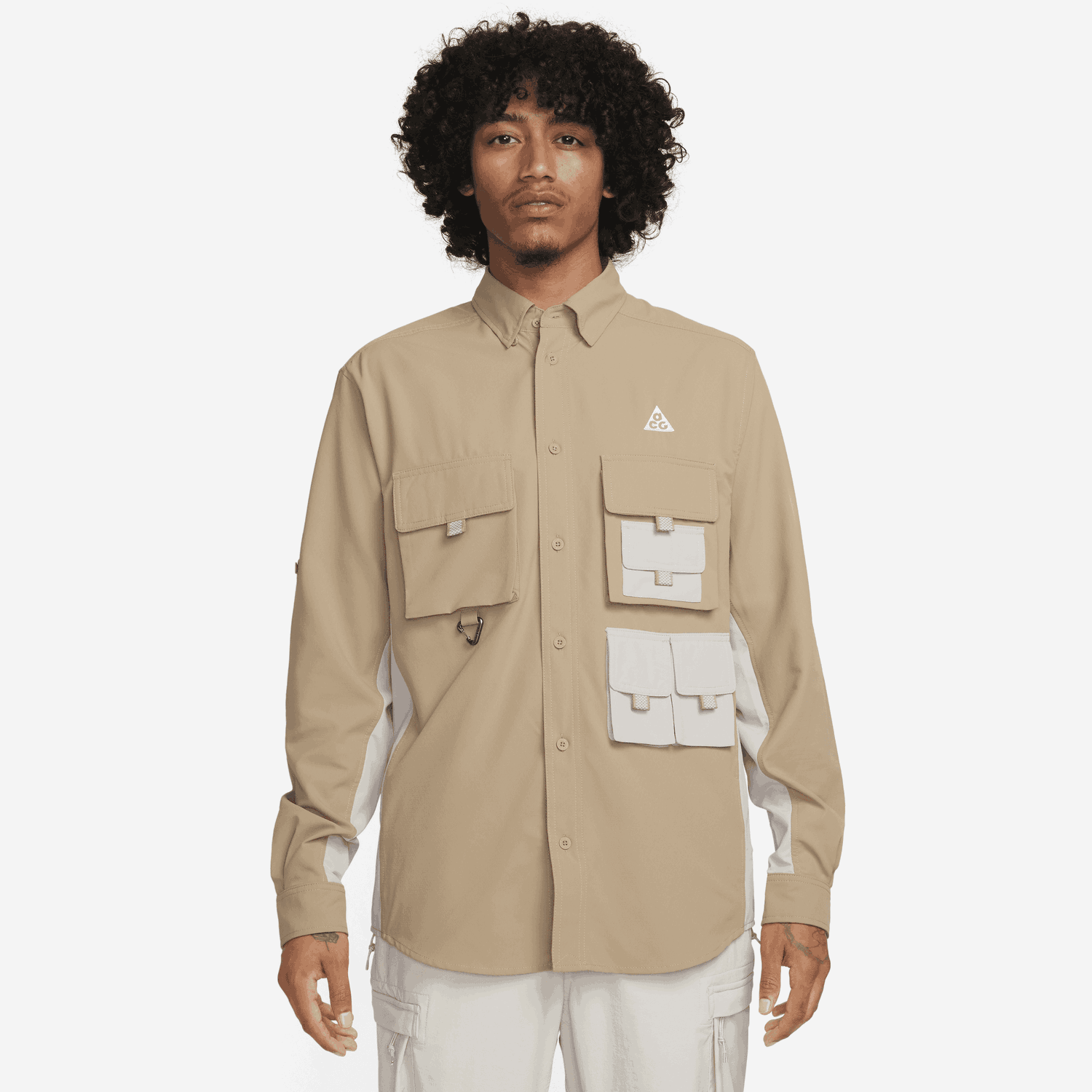 Риза Nike ACG Dri-FIT UV „Devastation Trail" Shirt Бежово | DN3936-248, 0