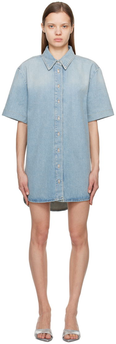 Pокля Loulou de Saison Loulou de Saison Sant Denim Minidress Синьо | SANT, 0