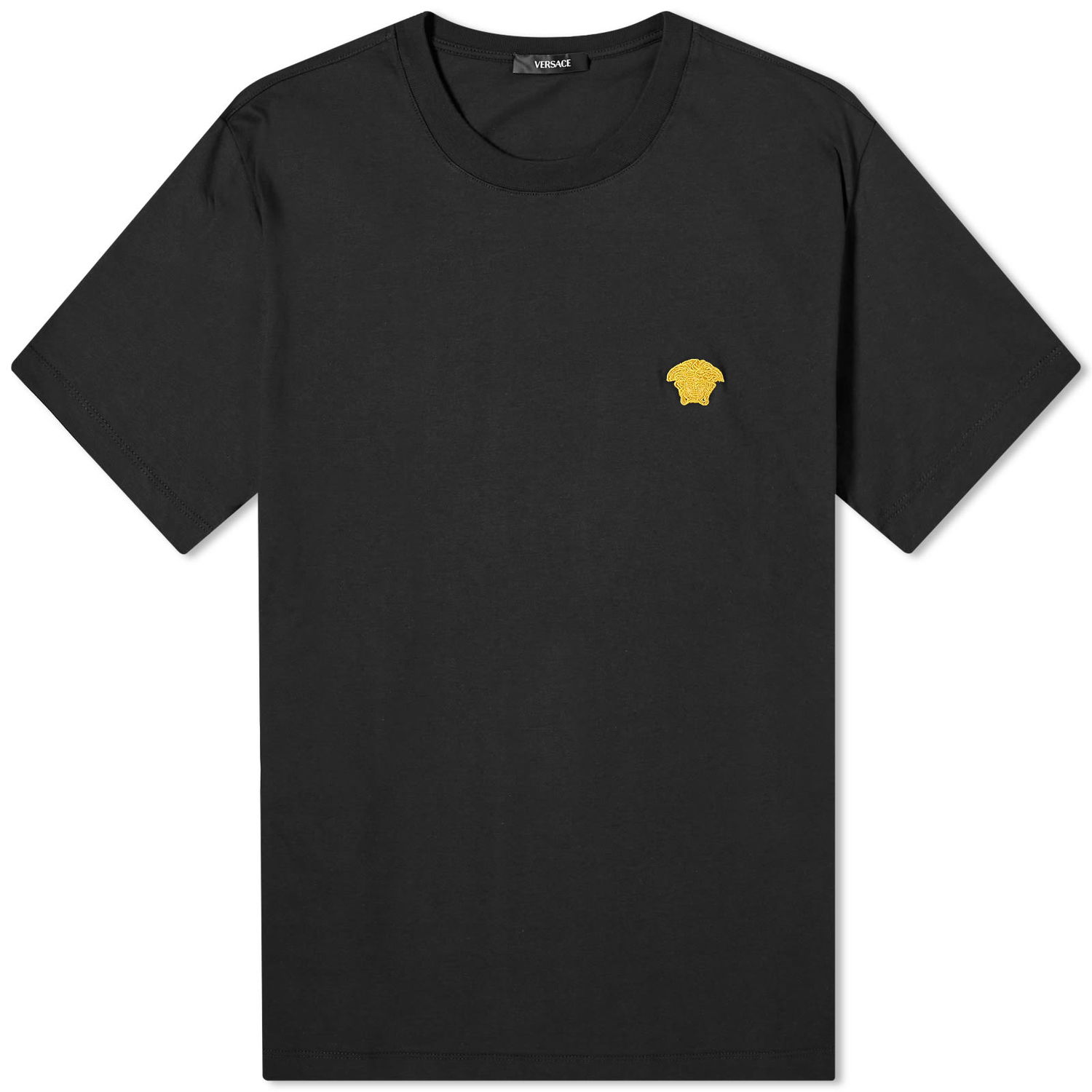 Тениска Versace Men's Embroidered Medusa Tee Black Черно | 1008481-1A08489-1B000, 0