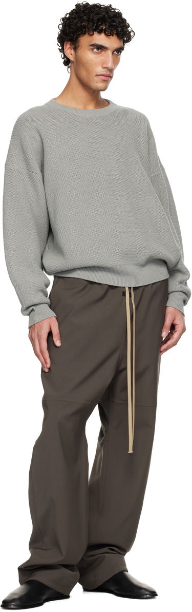 Пуловер Fear of God Wool Rib Crewneck Sweater Сиво | FG25FW20-205LAW-974, 3