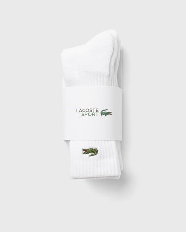 Чорапи Lacoste Classic Socks - 3 Pack Бяло | RA4182-Z92, 2