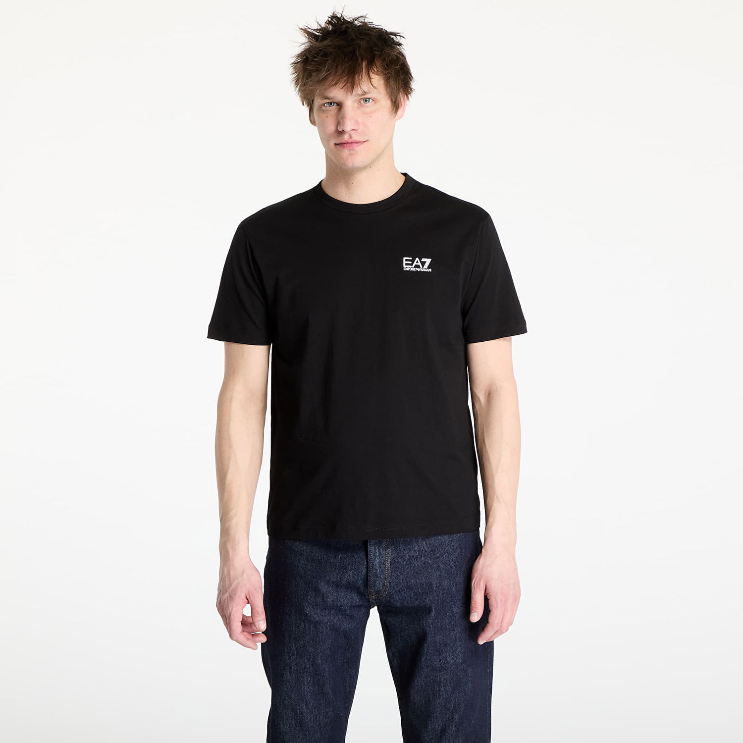 Тениска Emporio Armani EA7 Emporio Armani Train Logo Series T-Shirt Черно | 7M000567AF10375MC001, 0
