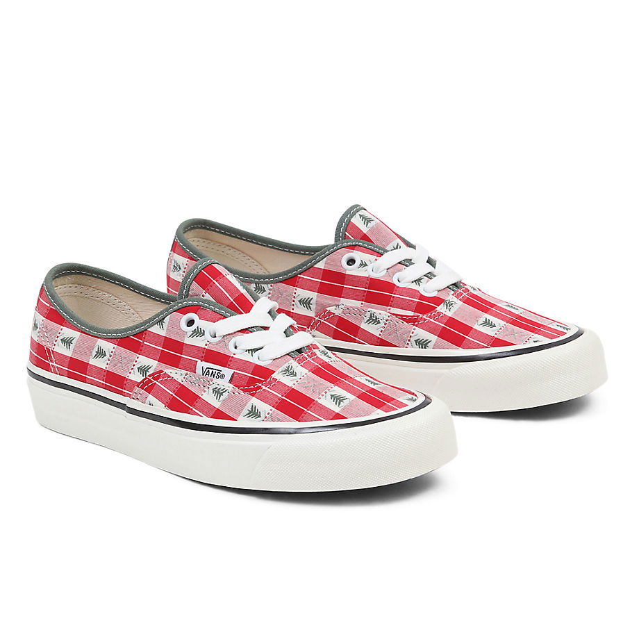 Кецове и обувки Vans Anaheim Factory Authentic 44 Dx Og Plaid Червено | VN0005U8Y52, 0