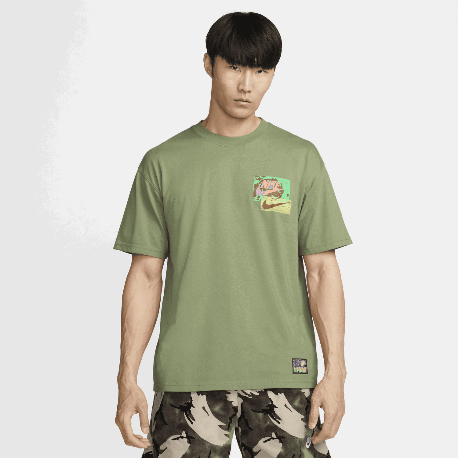 Тениска Nike Sportswear Max90 Зелено | FB9786-386, 1
