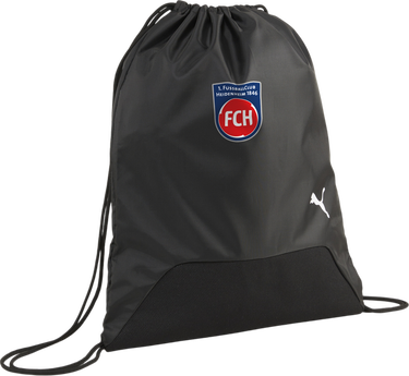 Спортна торба Puma 1. FC Heidenheim Drawstring Gym Bag Черно | 5fch090240-001, 1