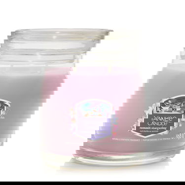 Свещи Yankee Candle Signature Medium Jar 2 Wicks Summit Stargazing Universal Розово | 43503, 1