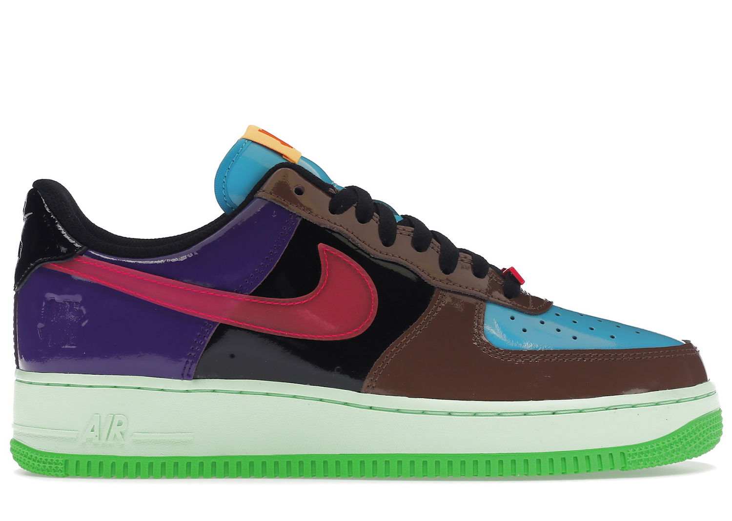 Кецове и обувки Nike Air Force 1 Low SP Undefeated Multi-Patent Pink Prime Бургунди | DV5255-200, 0