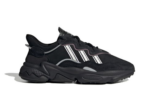 Кецове и обувки adidas Originals adidas Ozweego Core Black Legacy Purple (Women's) Черно | EG0553, 0