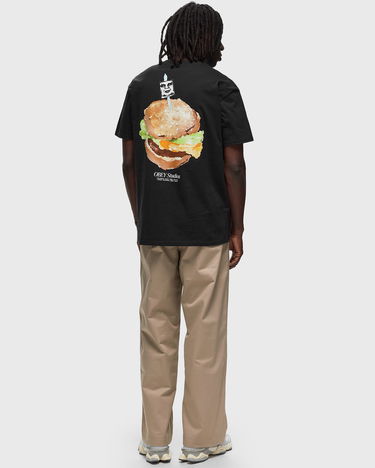 Тениска OBEY Visual Food For Your Mind Черно | 165263749-BLK, 1