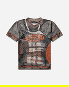 Mesh Otto Racing Plaid T-Shirt