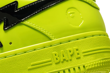 Кецове и обувки BAPE Bape Sta #2 Yellow/Black Зелено | 0ZXSHM191302M-YEL, 5