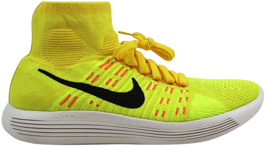 Кецове и обувки Nike Lunarepic Flyknit Yellow Strike Жълто | 818676-700, 0
