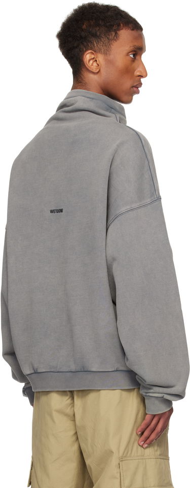 Пуловер We11done We11done Standard Turtleneck Hoodie Сиво | WD-TS3-24-731-U-CH, 2