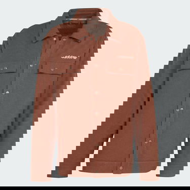 Риза adidas Originals Premium Shirt Кафяво | IS2044, 4