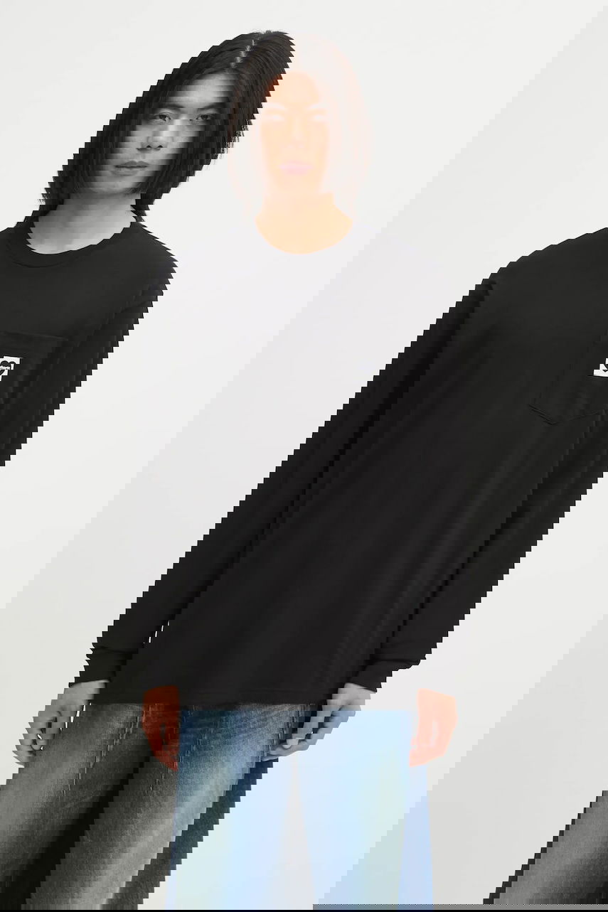 Тениска Carhartt WIP L/S Pocket Heart T-Shirt Черно | I035300.00EXX, 0