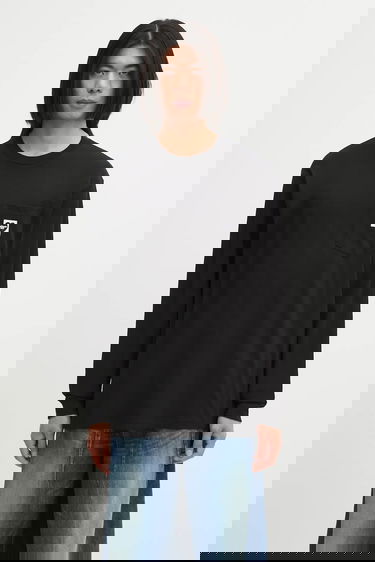 Тениска Carhartt WIP L/S Pocket Heart T-Shirt Черно | I035300.00EXX, 0