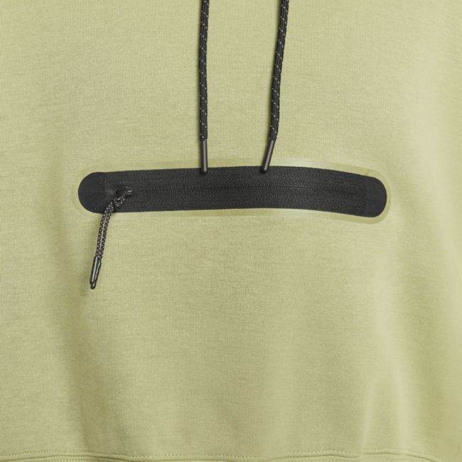 Суитчър Nike Sportswear Tech Fleece Over-Oversized Crop Pullover Hoodie Зелено | DR4973-334, 1