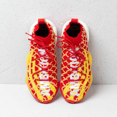 Кецове и обувки adidas Originals Pharrell Williams x BYW CNY Червено | EE8688, 3