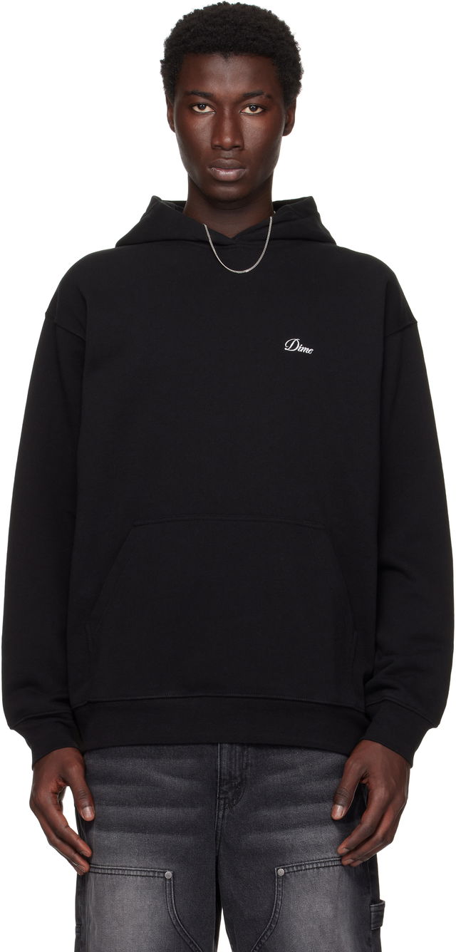 Cursive Small Logo Hoodie