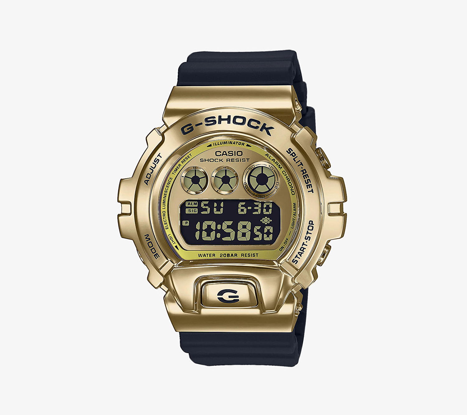Часовник CASIO G-Shock Premium Жълто | GM-6900G-9ER, 0