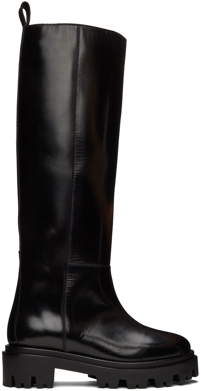 Облекло ISABEL MARANT Isabel Marant Cener Lug Sole Leather Boots Черно | 22ABT0284-22A027S, 0