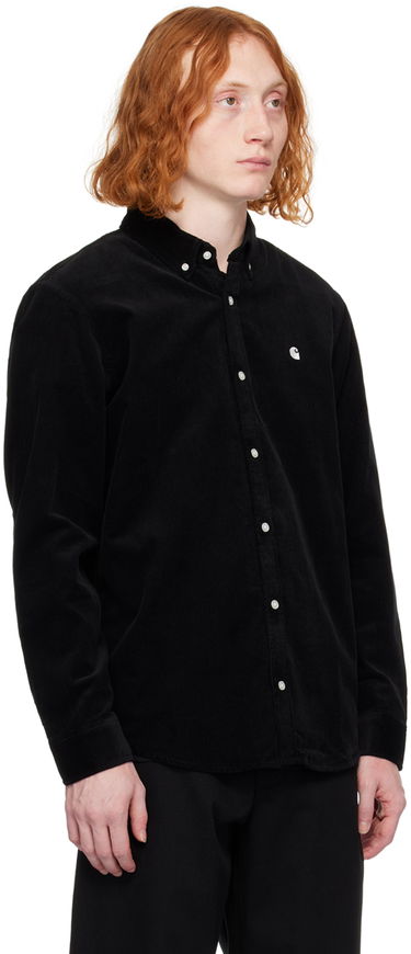 Риза Carhartt WIP Corduroy Button-Down Shirt Зелено | I030580, 4