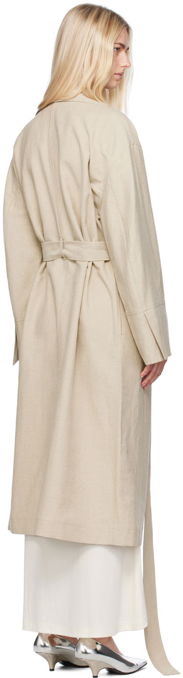 Тренчкот TOTEME Totême Signature Trench Coat Бежово | 243-WRO3318-FB0196, 2