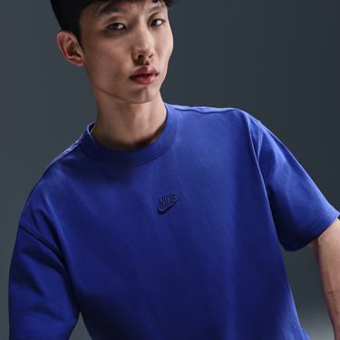 Тениска Nike Nike Sportswear Premium Essentials T-Shirt Синьо | DO7392-539, 3
