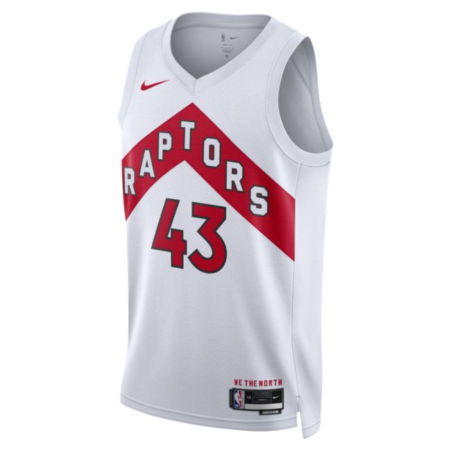 Фланелка Nike Toronto Raptors Association Edition 2022/23 Dri-FIT NBA Swingman Jersey Бяло | DN2095-100, 1