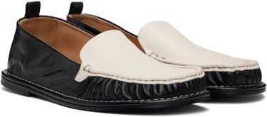 Кецове и обувки AMI AMI Paris Leather Midi Loafers Черно | USV058.AL0095, 3