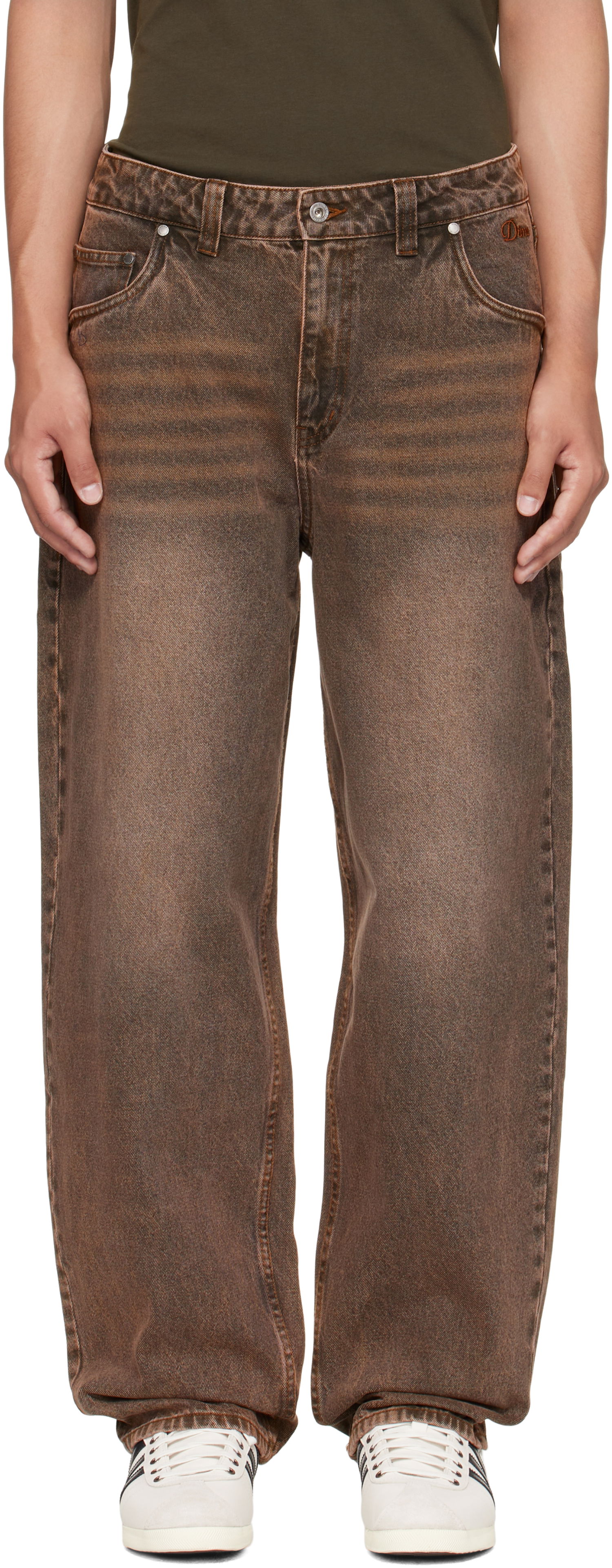 Дънки Dime Dime Baggy Jeans Кафяво | DIMEFA2514BRW, 0